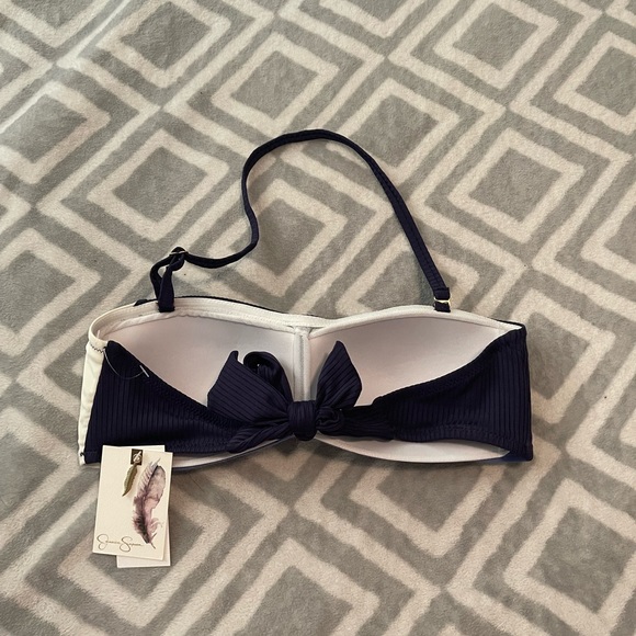 Jessica Simpson bandeau swim top - Picture 2 of 4